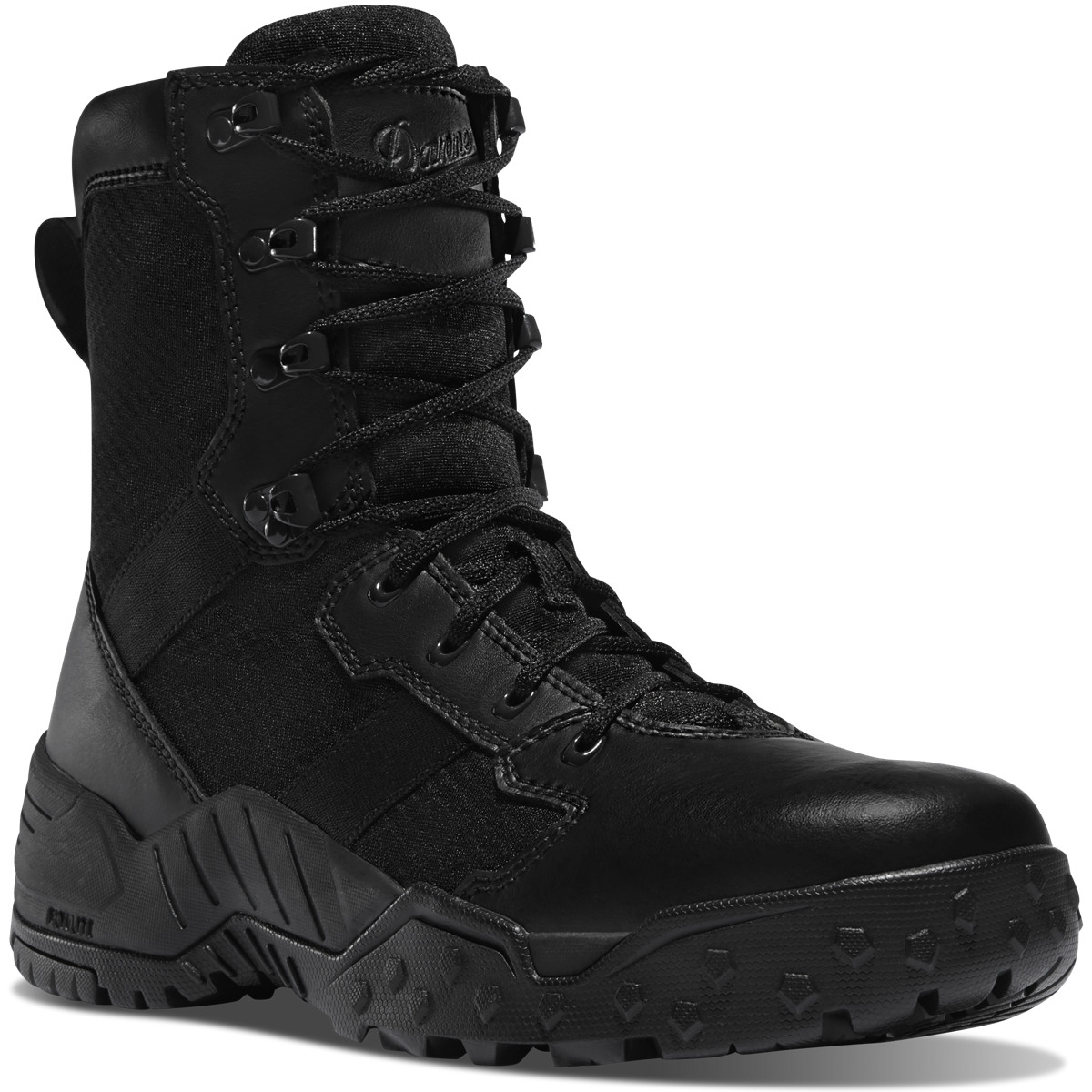 Botas Tacticas Danner Hombre Mexico - Scorch Side-Zip 8 Negros - QWXUP3052